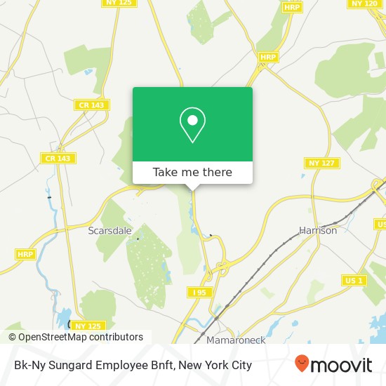 Bk-Ny Sungard Employee Bnft map