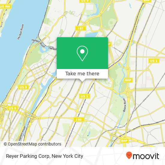 Mapa de Reyer Parking Corp
