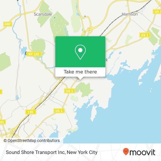 Sound Shore Transport Inc map