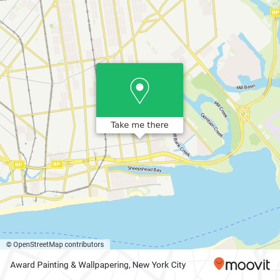 Award Painting & Wallpapering map