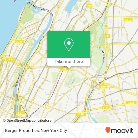 Berger Properties map