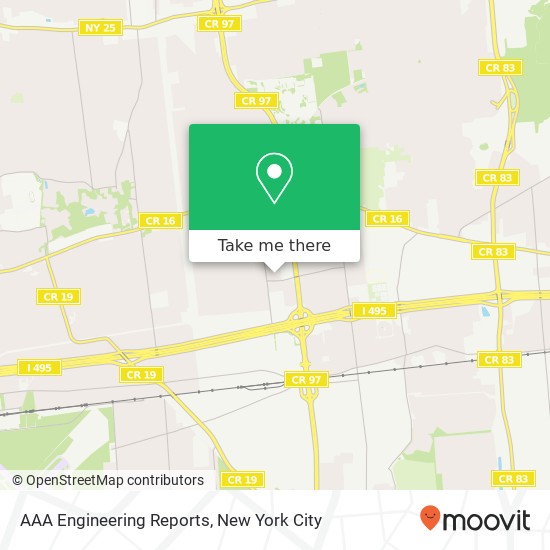 AAA Engineering Reports map