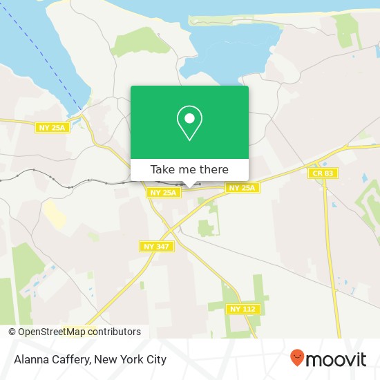 Mapa de Alanna Caffery
