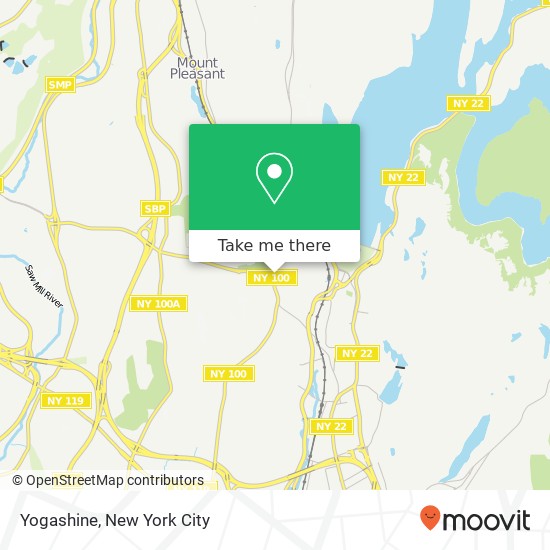 Mapa de Yogashine