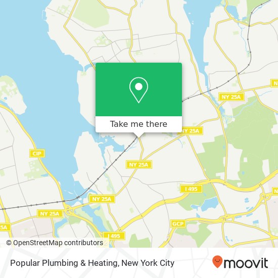 Mapa de Popular Plumbing & Heating