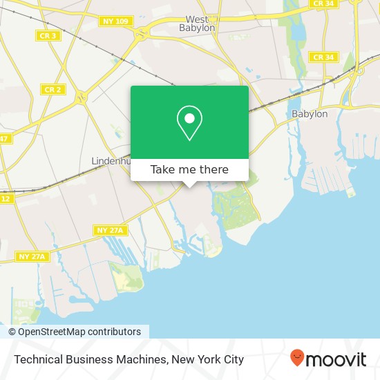 Mapa de Technical Business Machines