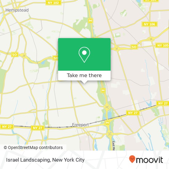 Mapa de Israel Landscaping