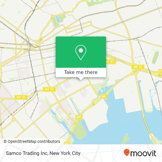 Samco Trading Inc map