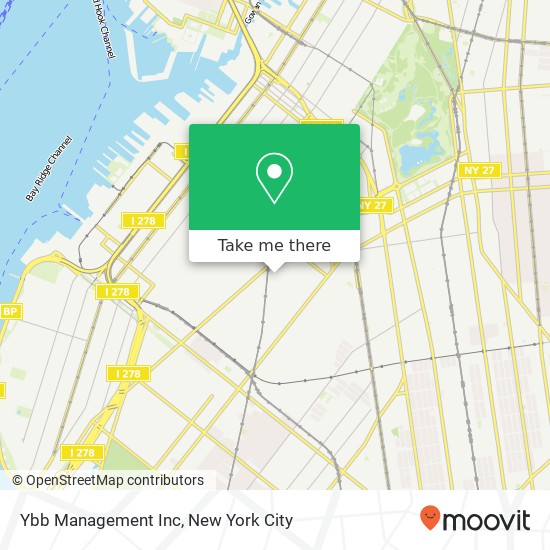 Mapa de Ybb Management Inc