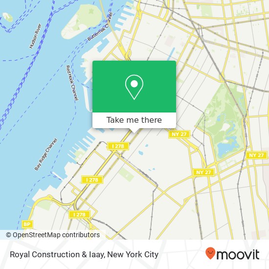 Royal Construction & Iaay map