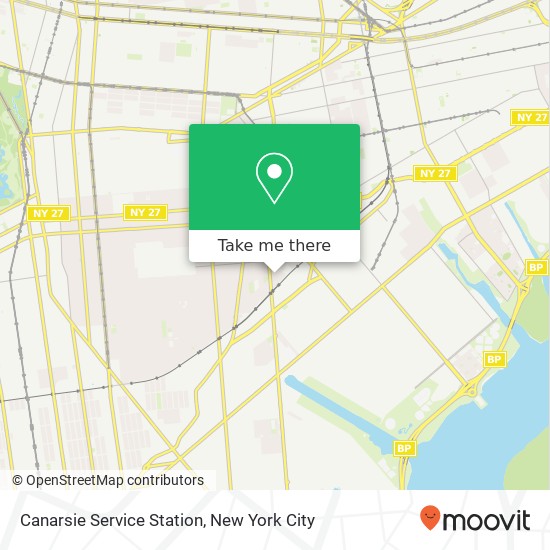 Mapa de Canarsie Service Station