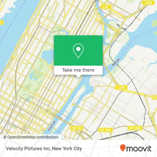 Velocity Pictures Inc map