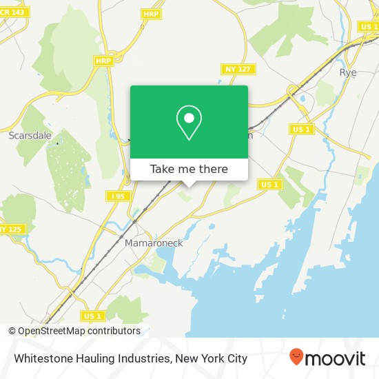 Whitestone Hauling Industries map