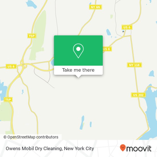 Mapa de Owens Mobil Dry Cleaning