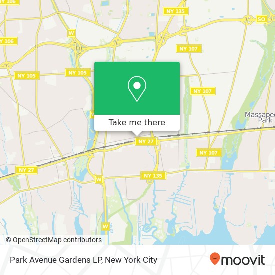 Mapa de Park Avenue Gardens LP