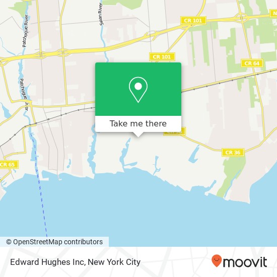 Edward Hughes Inc map