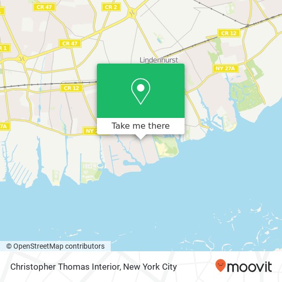 Mapa de Christopher Thomas Interior