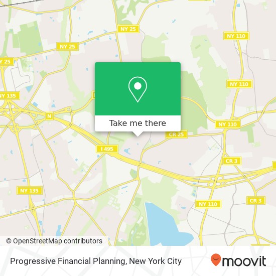 Progressive Financial Planning map