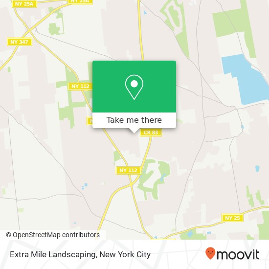 Extra Mile Landscaping map