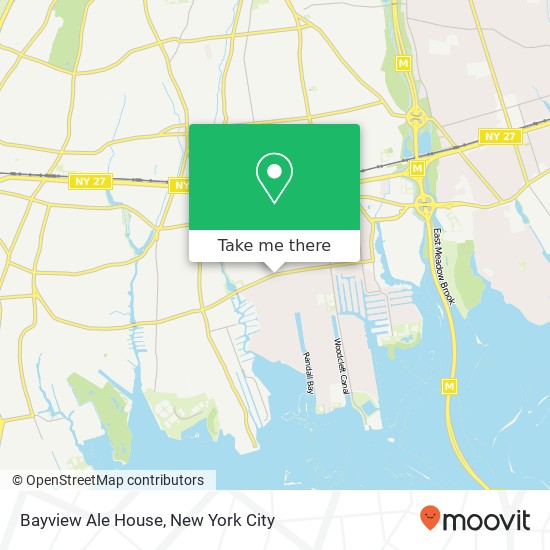 Mapa de Bayview Ale House