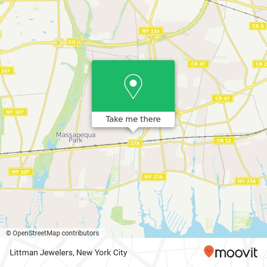 Littman Jewelers map