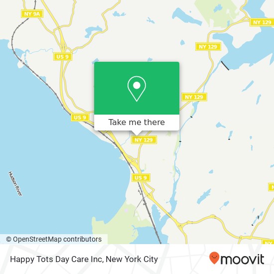 Happy Tots Day Care Inc map