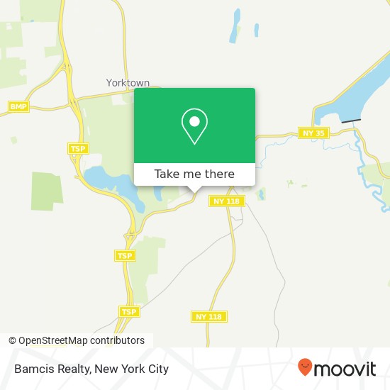 Bamcis Realty map