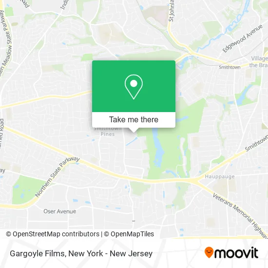 Gargoyle Films map