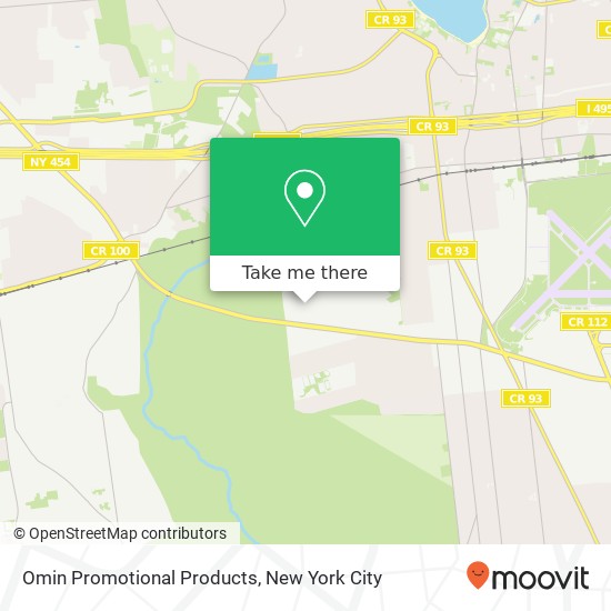 Omin Promotional Products map
