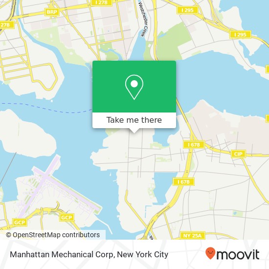 Mapa de Manhattan Mechanical Corp