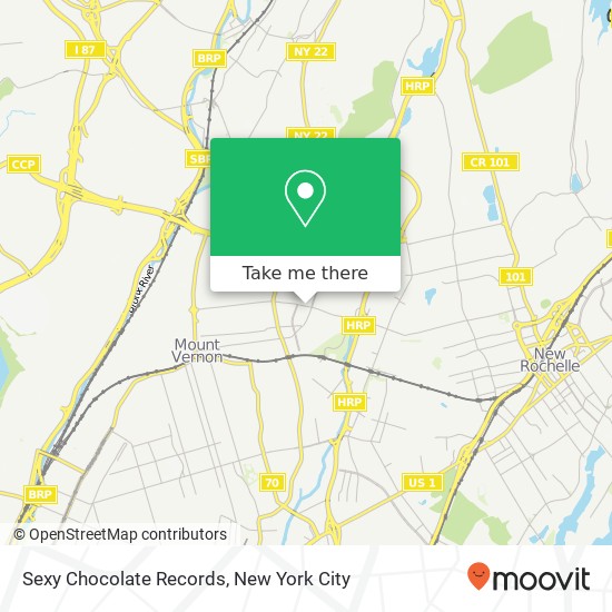 Mapa de Sexy Chocolate Records