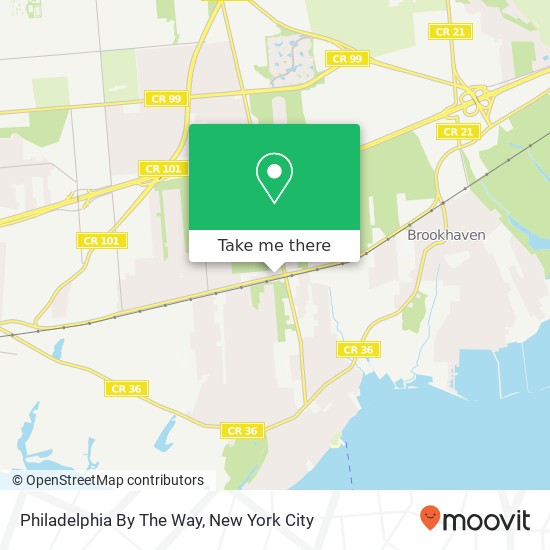 Mapa de Philadelphia By The Way