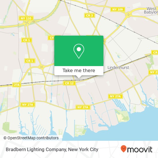 Bradbern Lighting Company map