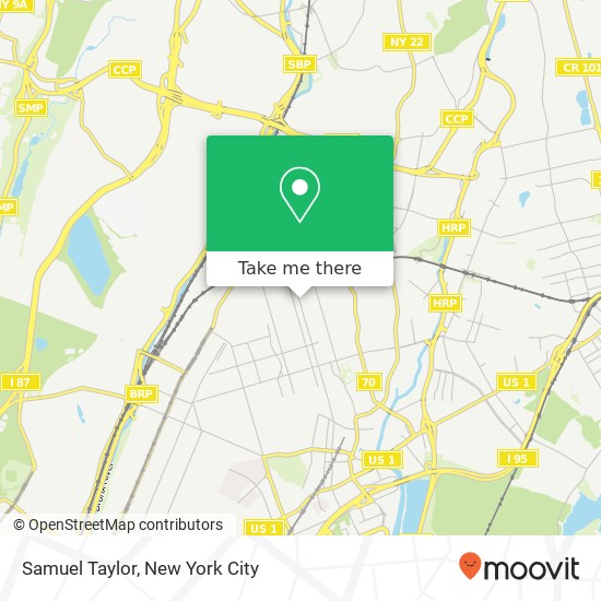 Samuel Taylor map