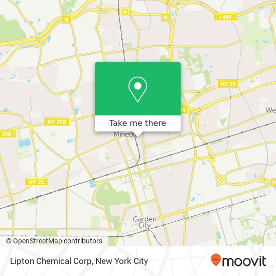 Lipton Chemical Corp map