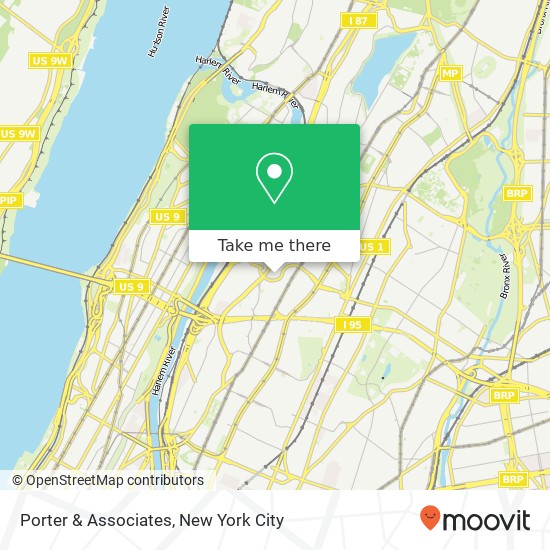 Mapa de Porter & Associates