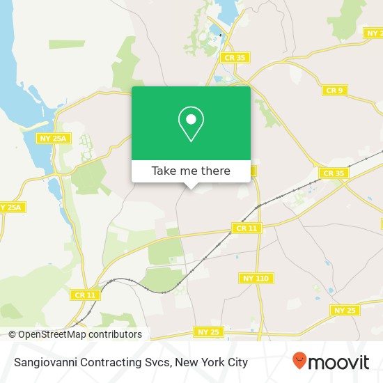 Sangiovanni Contracting Svcs map