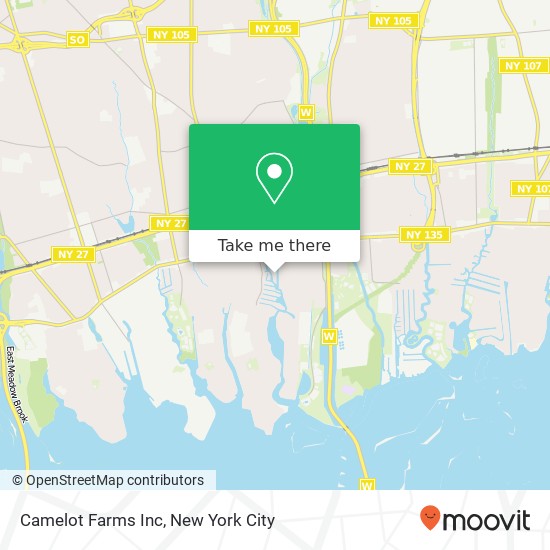 Camelot Farms Inc map