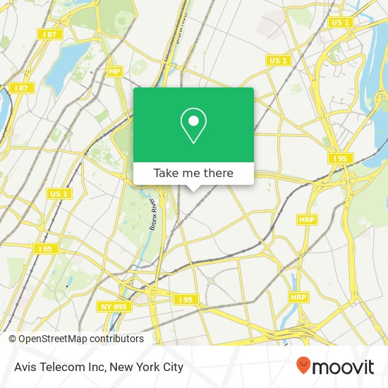 Avis Telecom Inc map