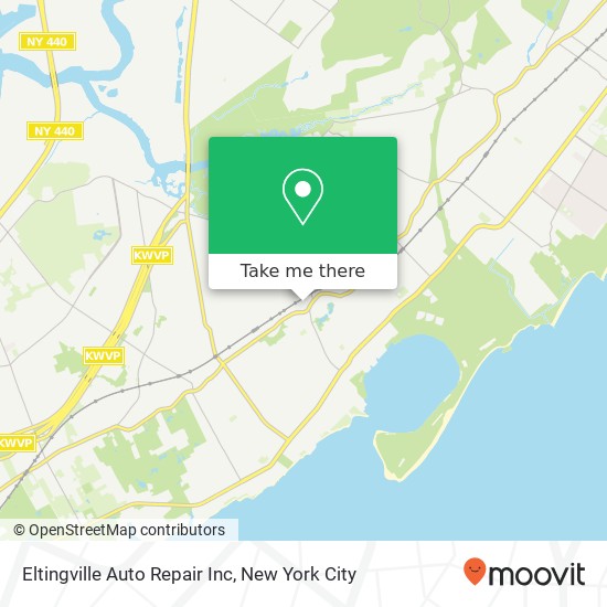 Eltingville Auto Repair Inc map