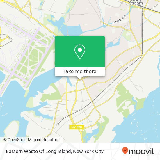 Eastern Waste Of Long Island map