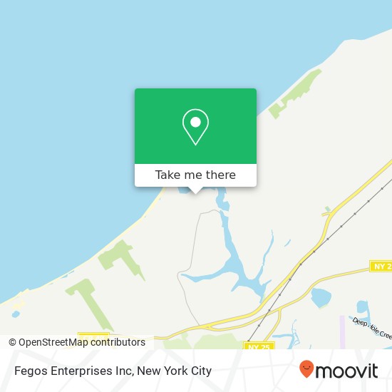 Fegos Enterprises Inc map
