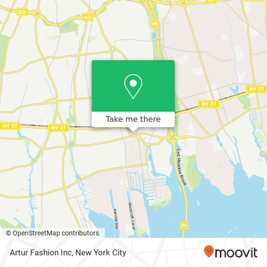 Mapa de Artur Fashion Inc