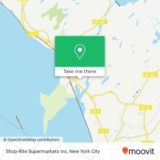 Shop-Rite Supermarkets Inc map