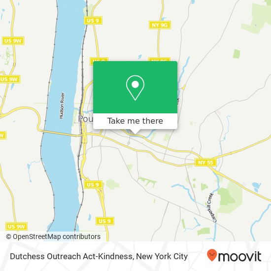 Dutchess Outreach Act-Kindness map