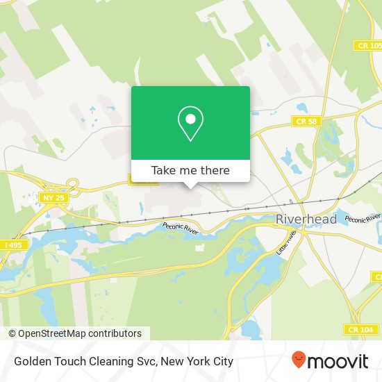 Golden Touch Cleaning Svc map