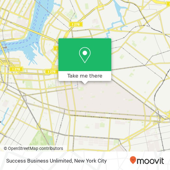 Success Business Unlimited map