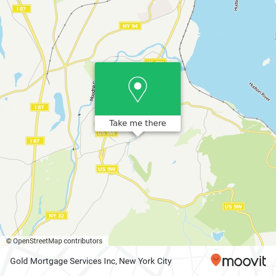 Mapa de Gold Mortgage Services Inc