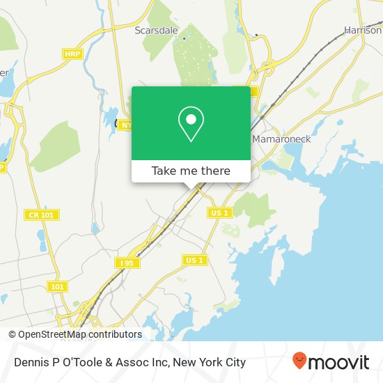 Dennis P O'Toole & Assoc Inc map