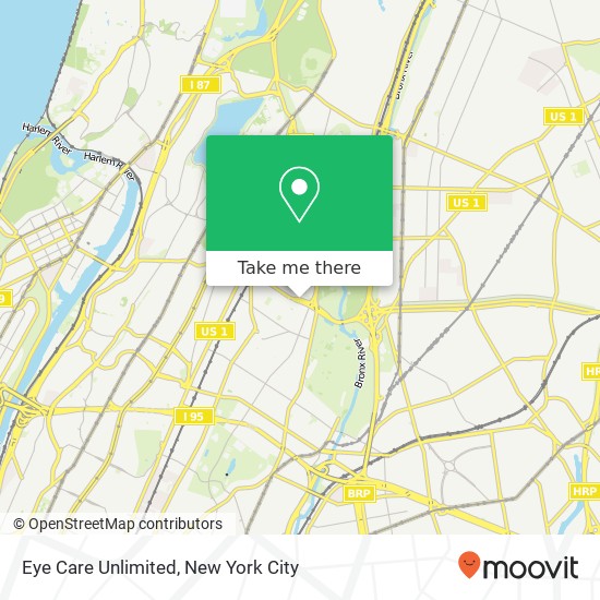 Eye Care Unlimited map